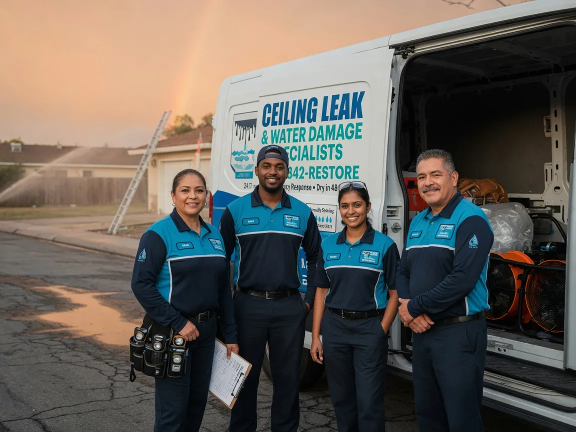 Ceiling Leak Cleanup company in Harborton, VA