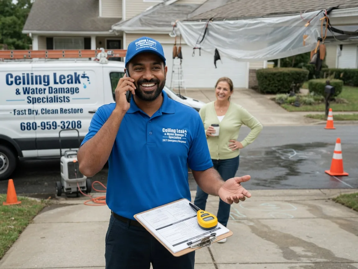 Ceiling Leak Cleanup Harborton, VA FAQs