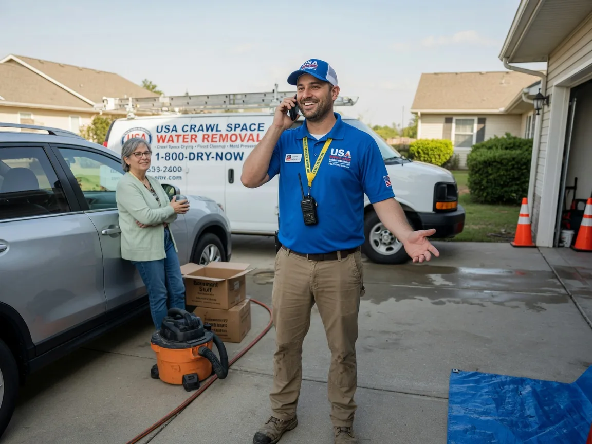 Crawl Space Water Removal Harborton, VA FAQs